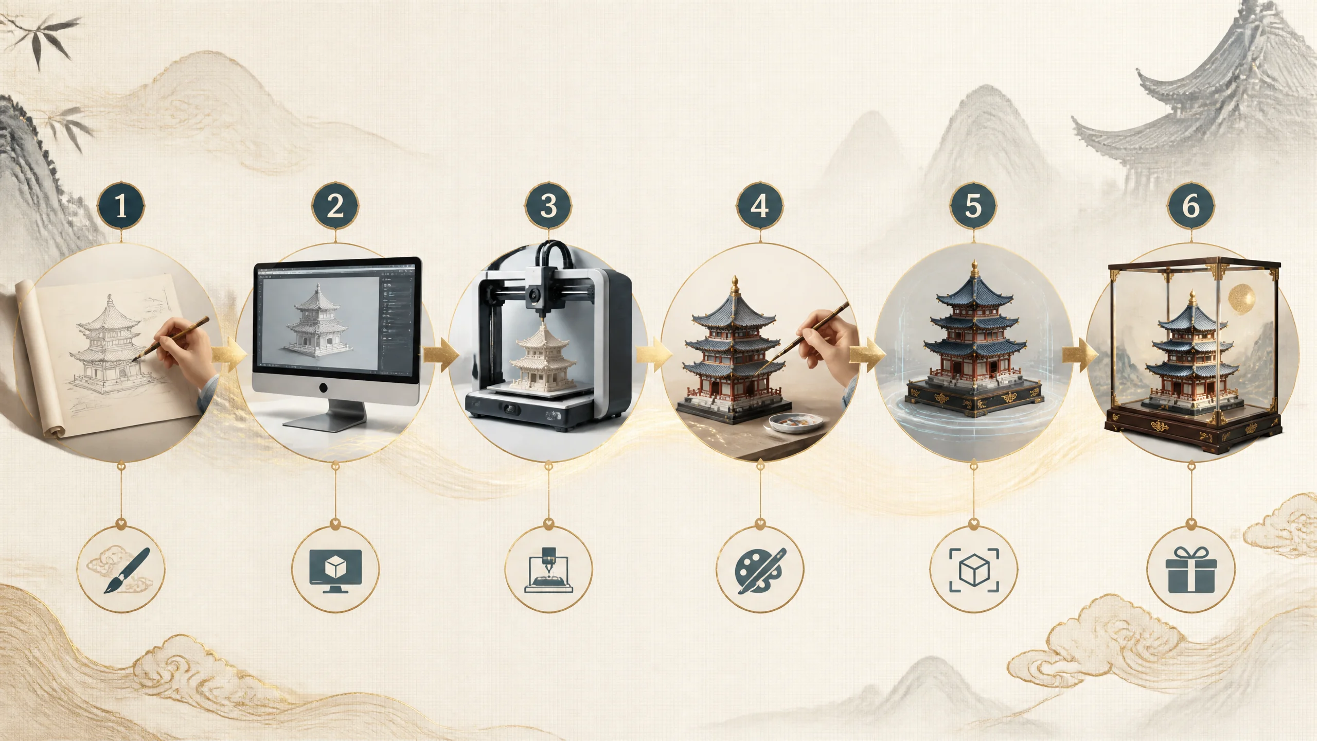 AI绘画中国风怎么出？国风元素出图技巧