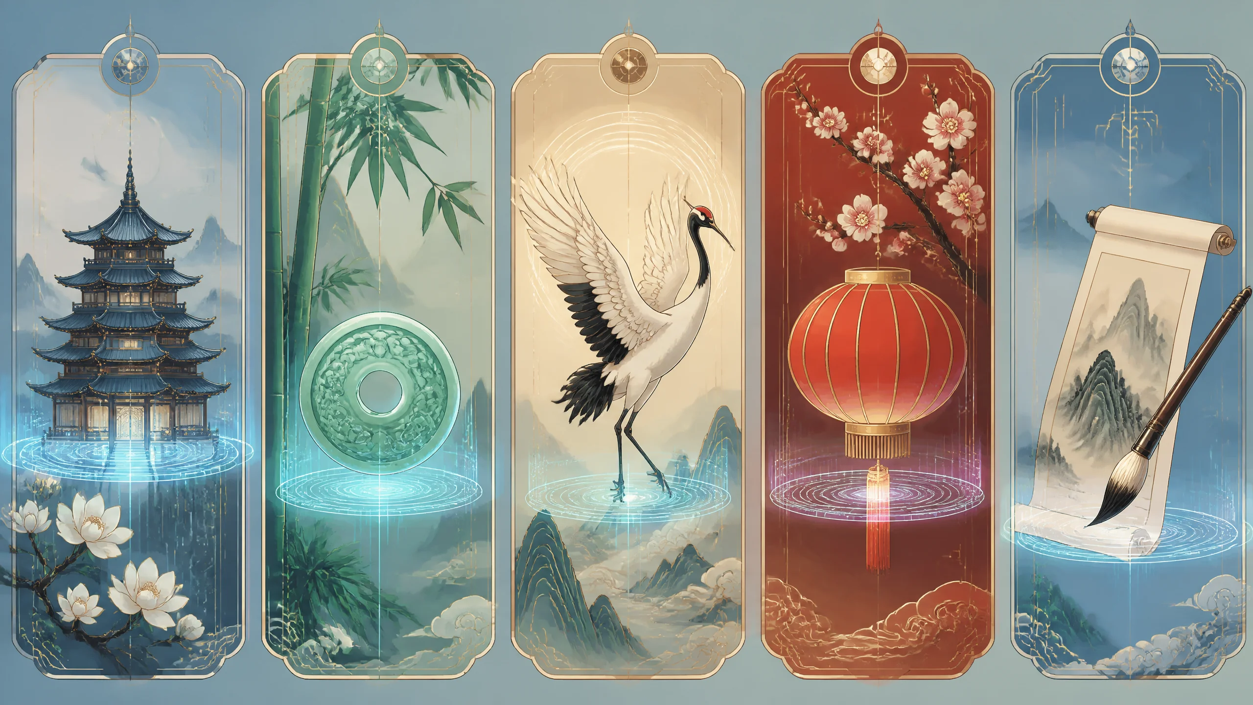AI绘画古风风格怎么定调？国风画风梳理