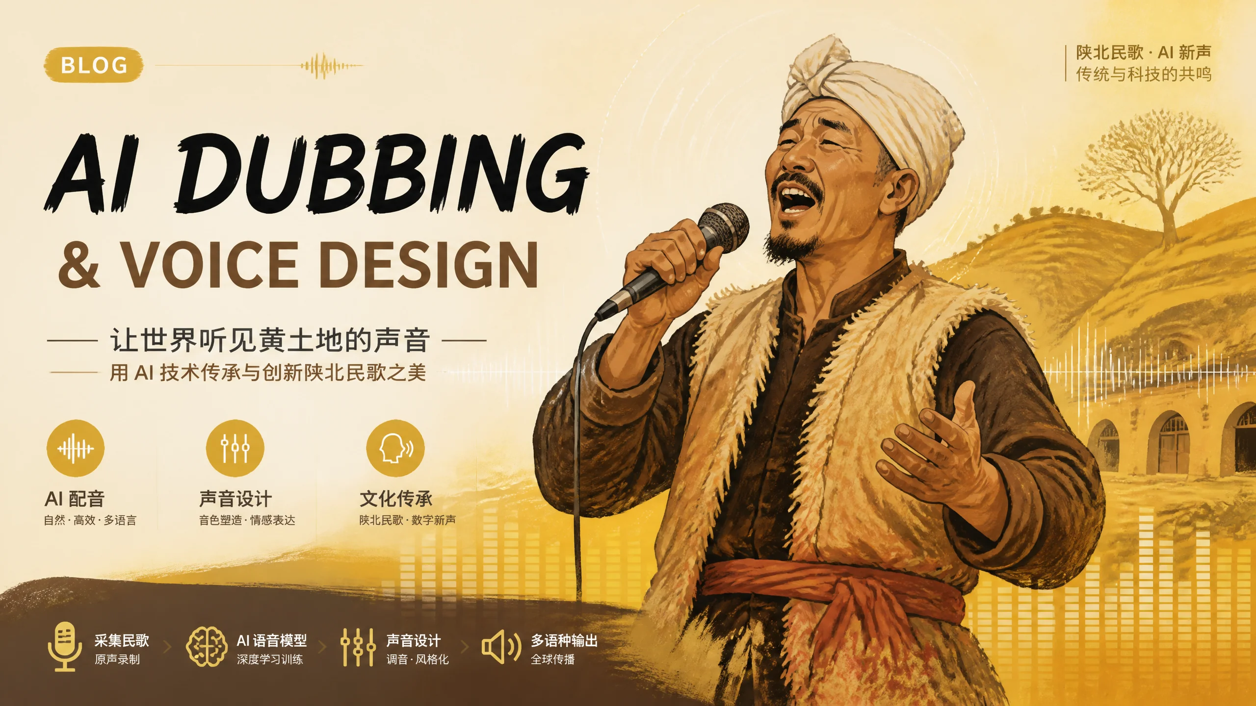 陕北配音ai怎么配？角色音色从选声到调参的完整思路