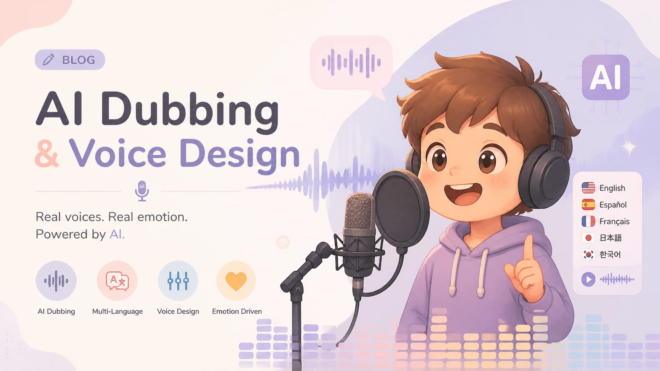 ai幼童配音用什么音色好？几个实测能打的声线方向