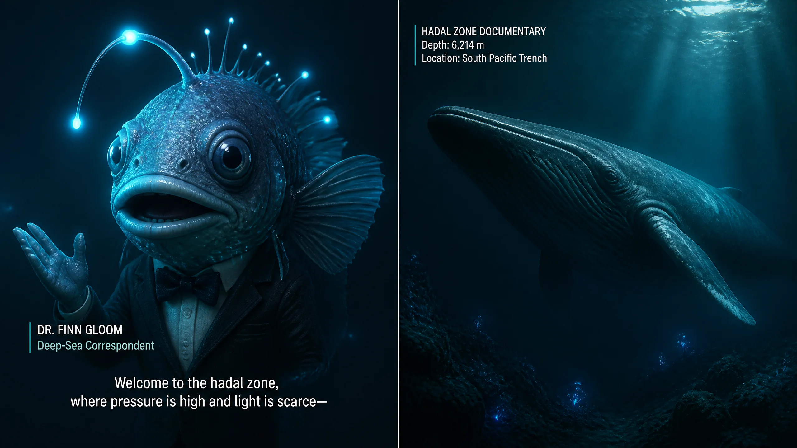 ai配音深海号怎么起量？海洋生物拟人+深海纪录片的两种打法