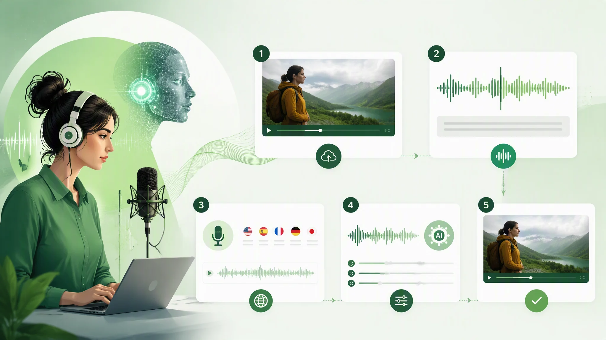 AI配音专家怎么搞定多人配音？多角色同台不串戏的实操