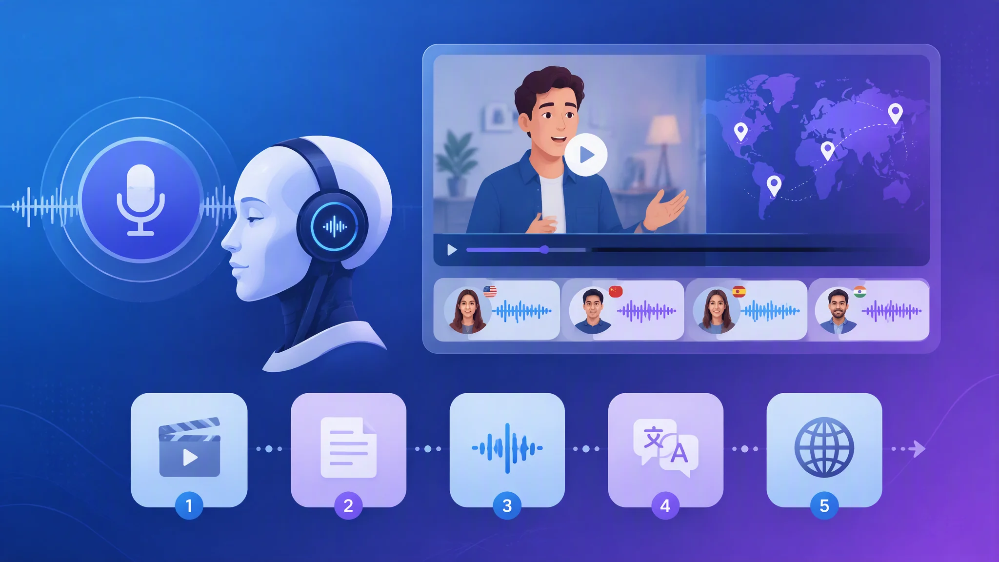 配音人像ai怎么做才不假？虚拟人口播的声线与口型同步实测