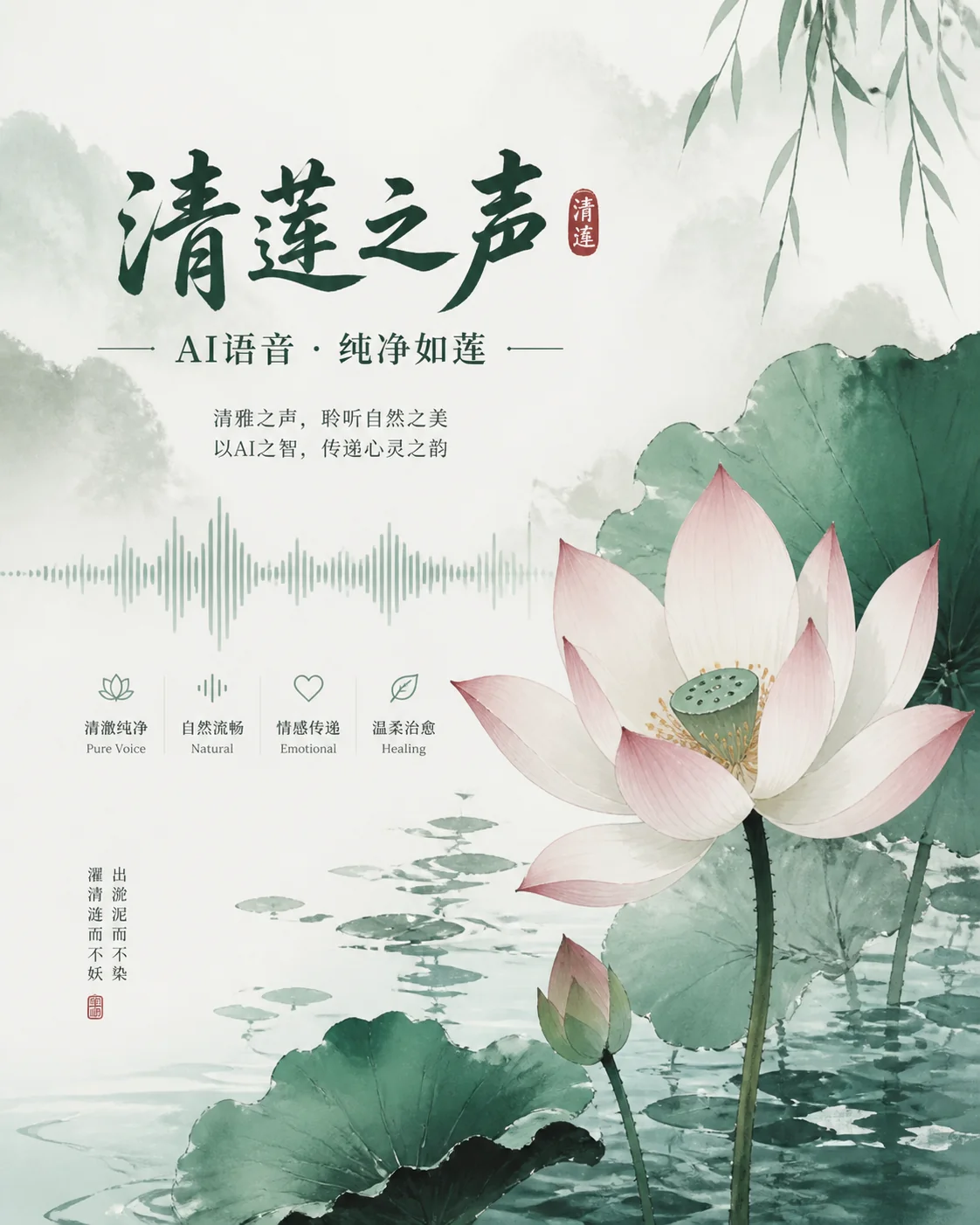 青莲配音AI怎么做不飘？古风仙气声线的选型与调参实录