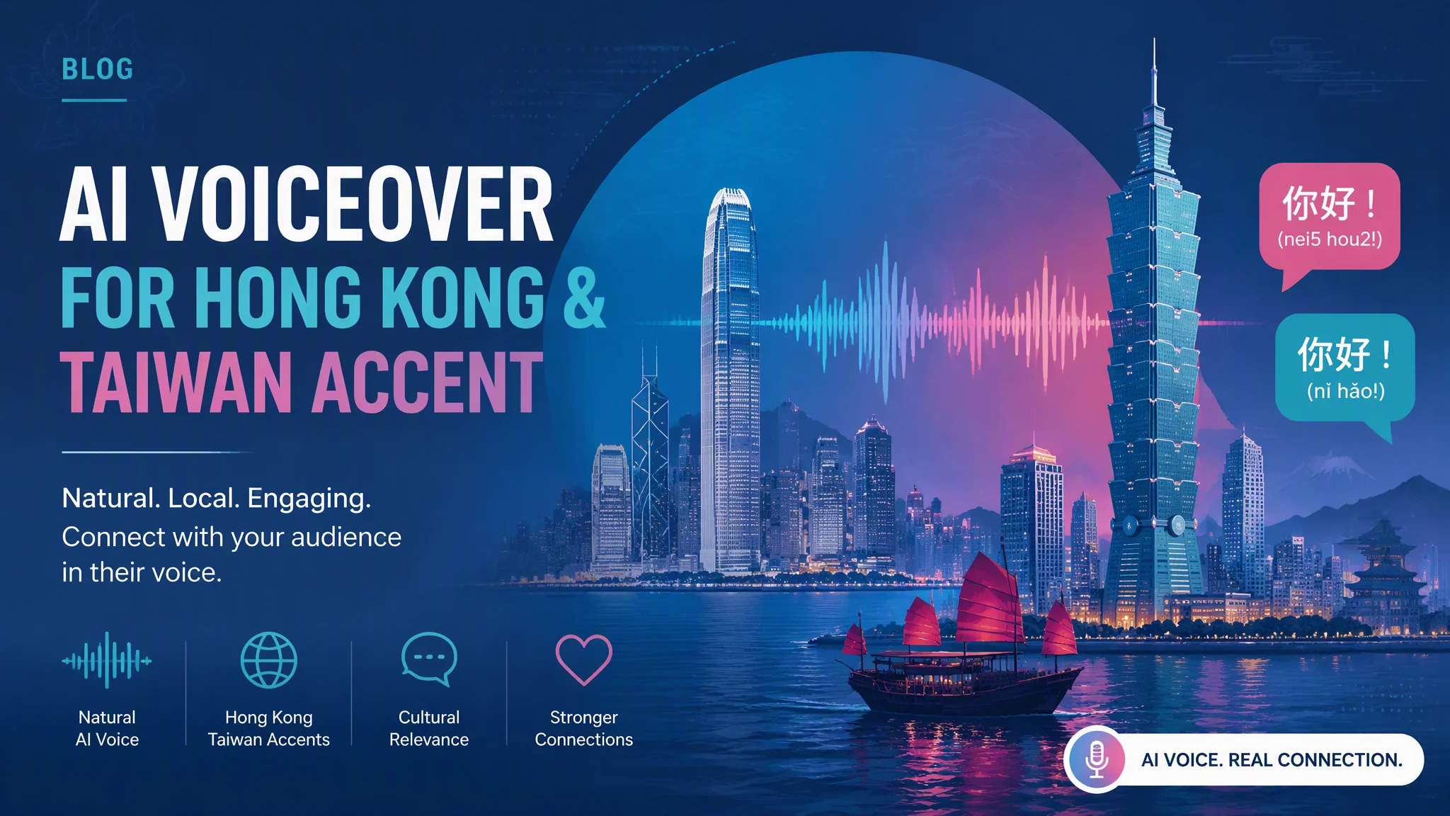 港台AI配音怎么调出那种港片腔和台湾腔？口音音色的调参甜区与翻车