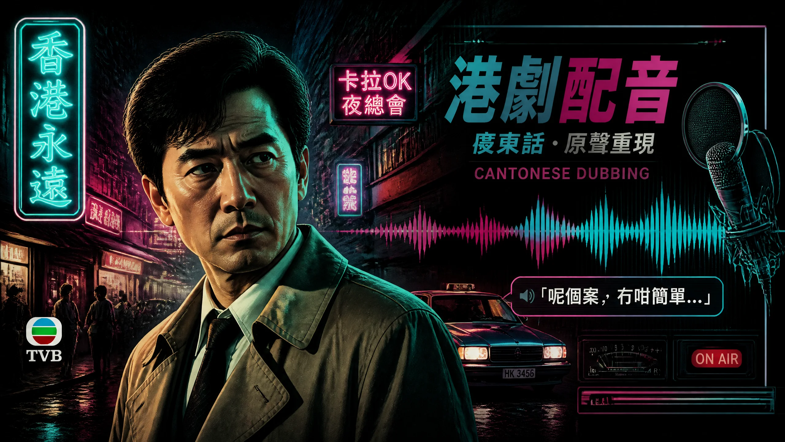 ai配音港剧怎么调出TVB味？粤语声线与断句的实测甜区