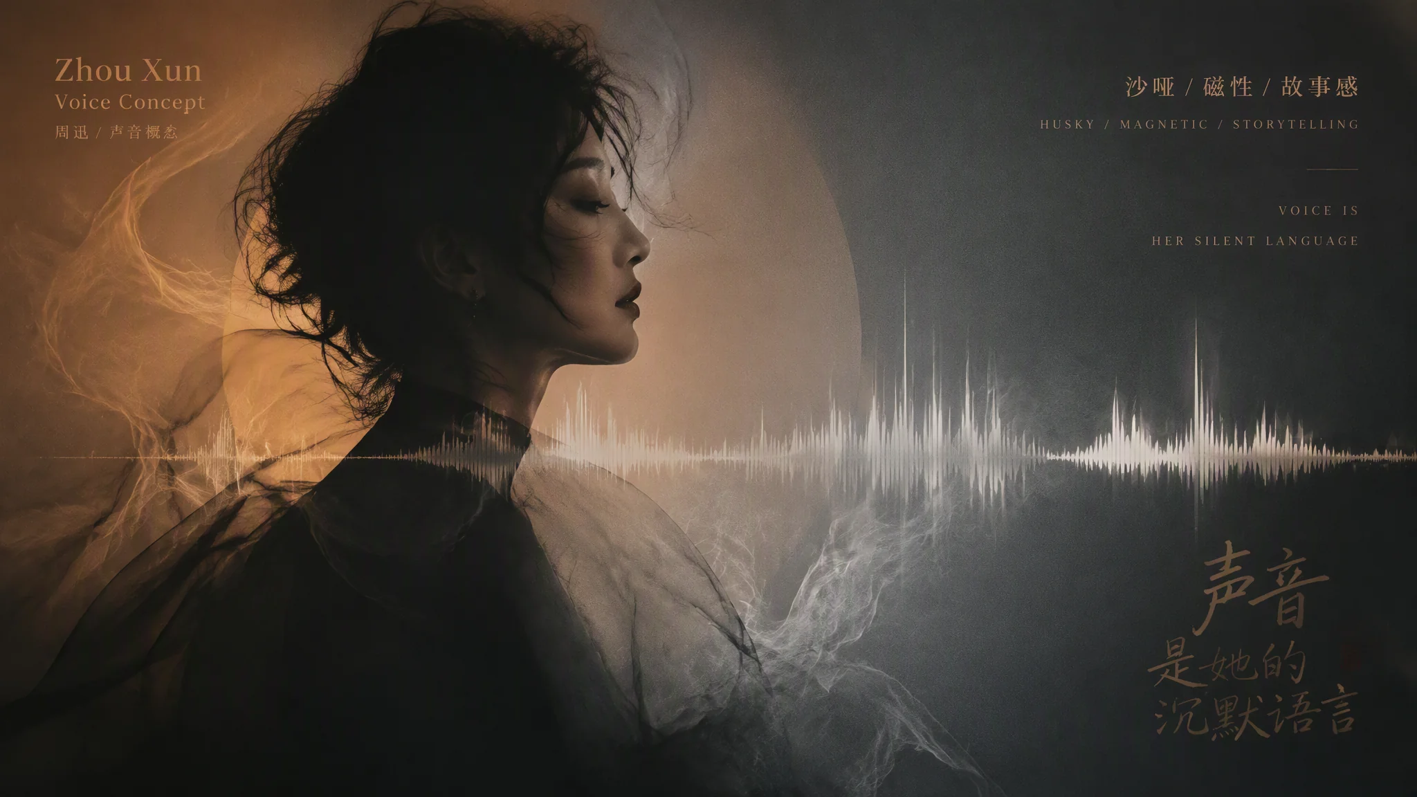 Ai周迅配音怎么调才有灵气？周公子沙哑烟嗓的声线复刻与调参实录