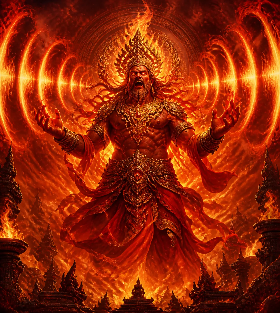 火神ai配音怎么做？神话角色那种威严炽烈声线的调参