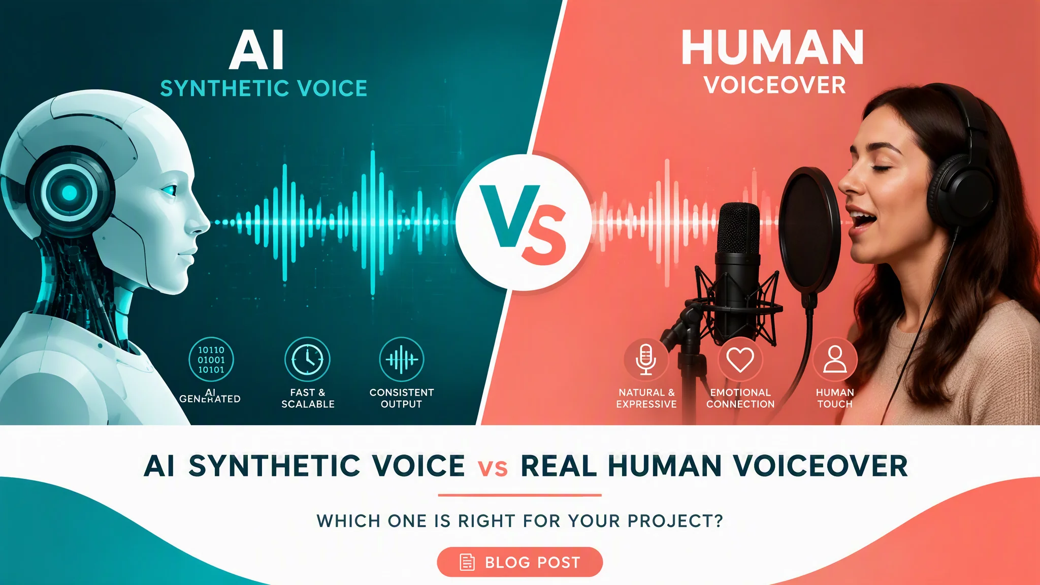 AI人工配音是怎么回事？AI合成和人真录的差别及怎么搭着用