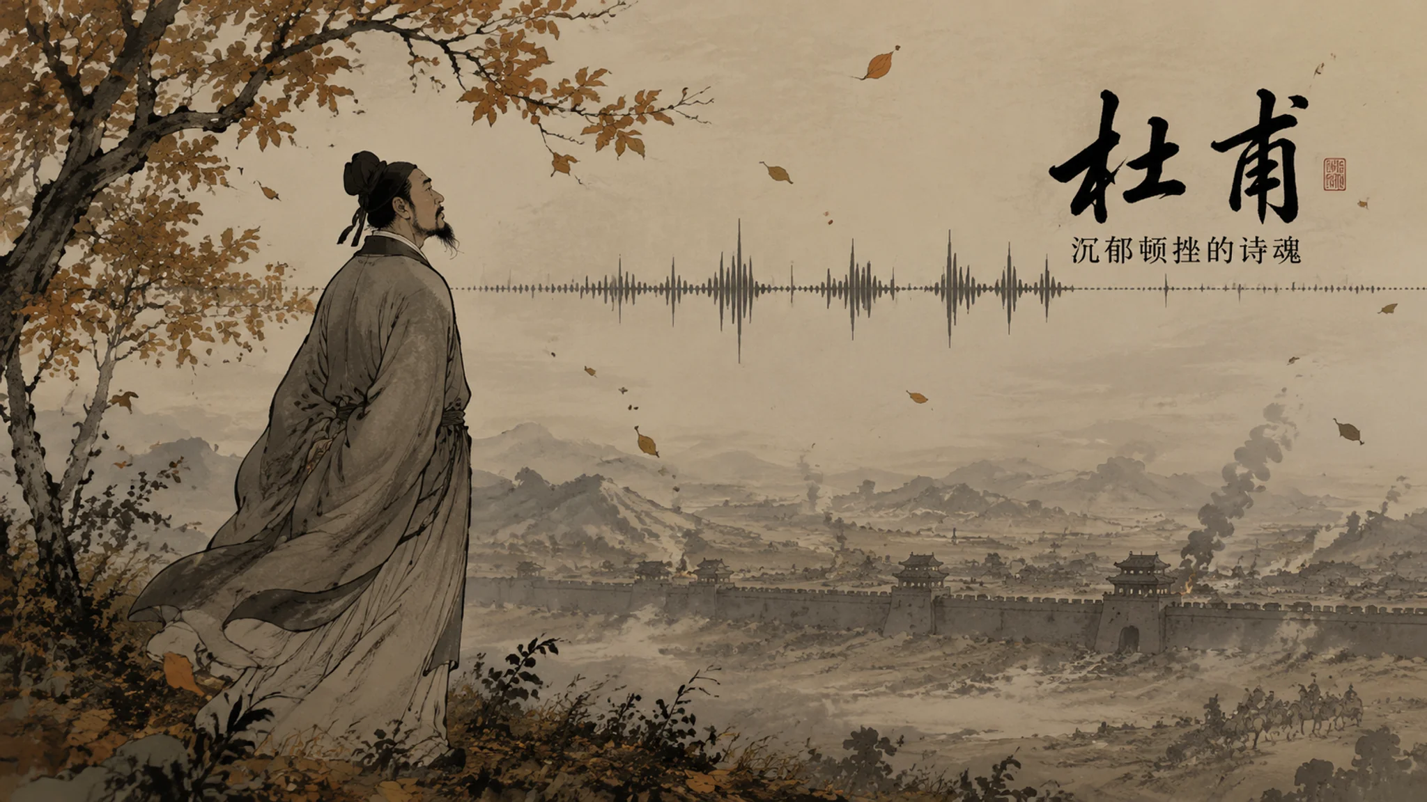 杜甫AI配音怎么做？诗圣的沉郁顿挫声线
