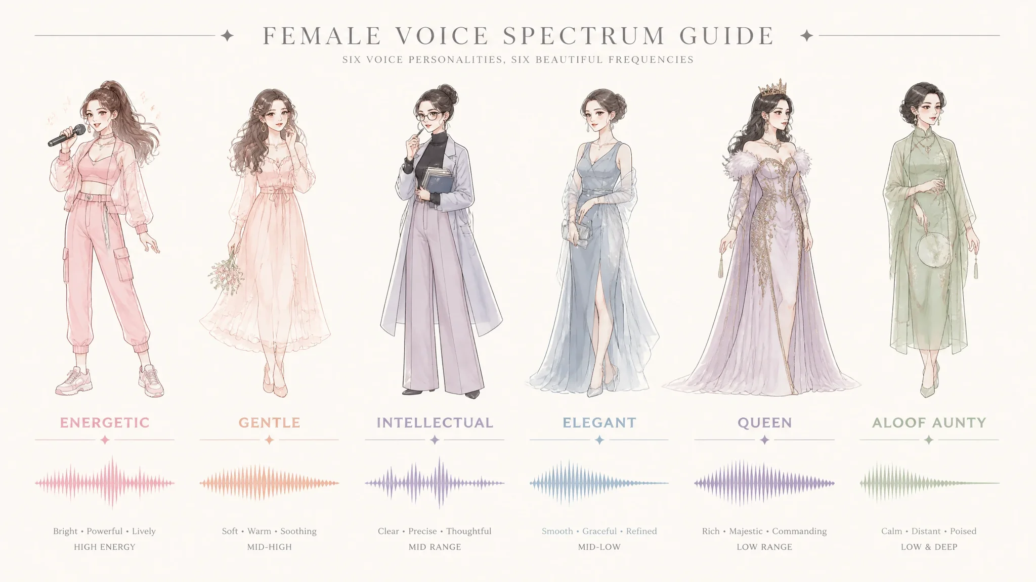 AI配音女声怎么选？女声库的全景指南