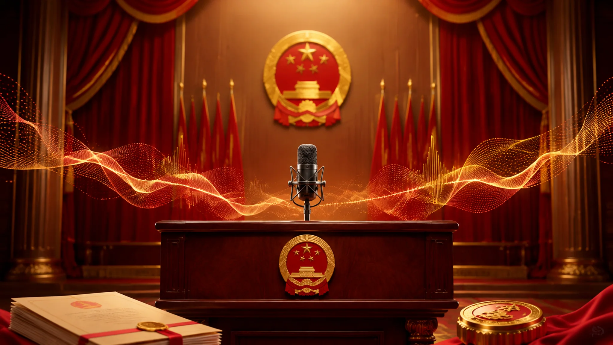 党政AI配音怎么做？政务宣传的庄重声线