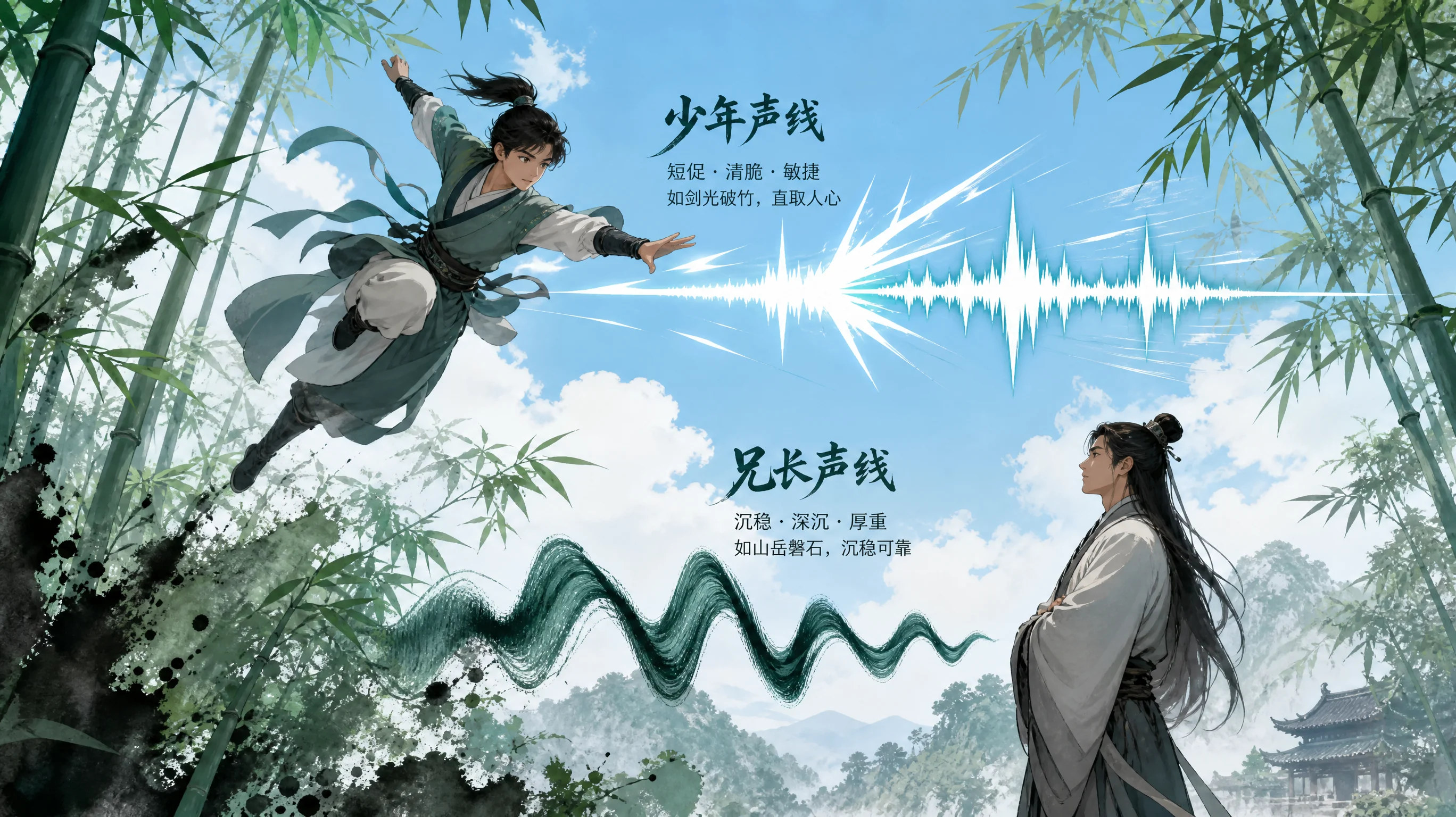 飞流AI配音怎么玩？少年角色的清亮声线