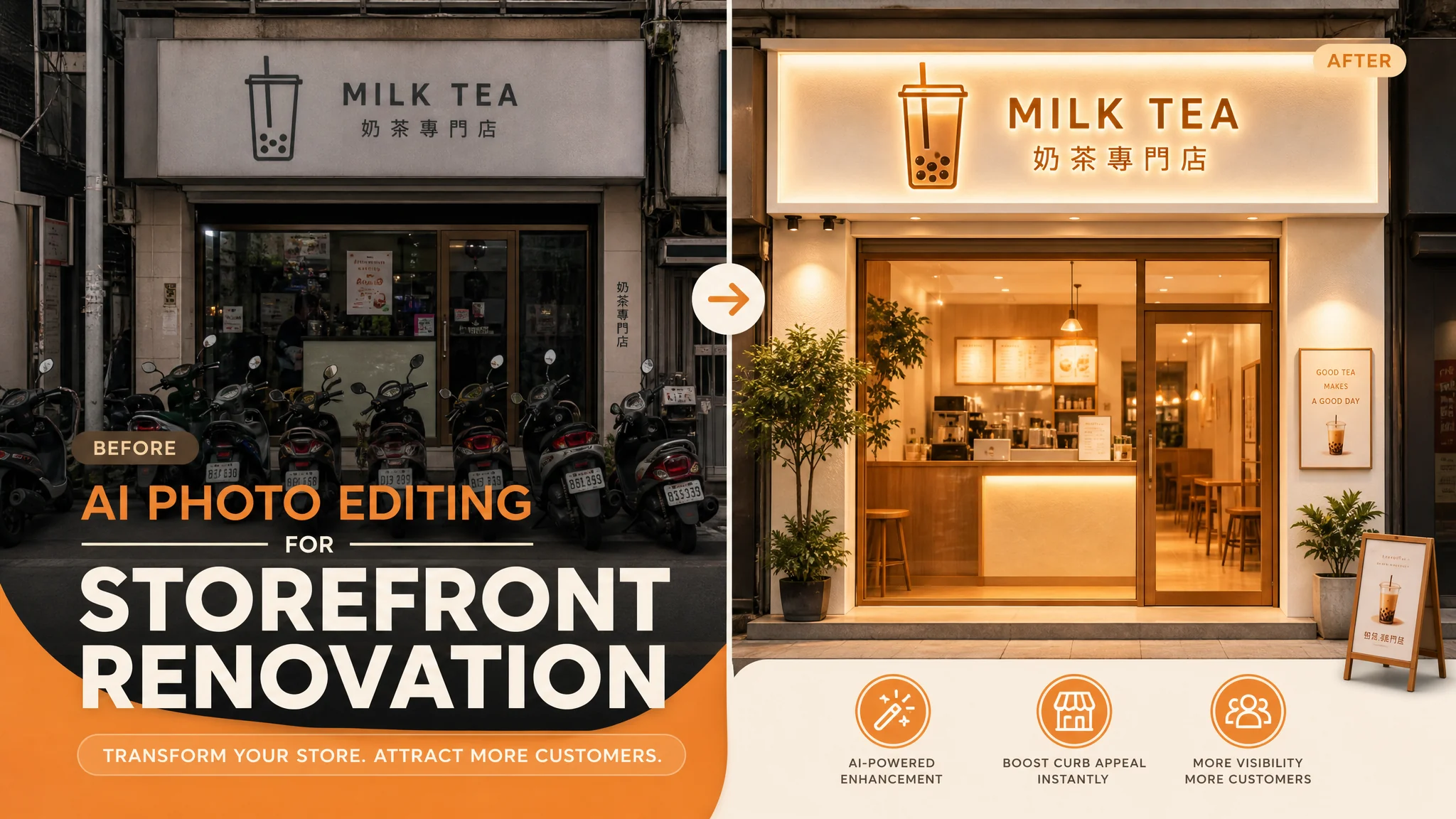 AI店面修图怎么做？门店照片改造的实操流程