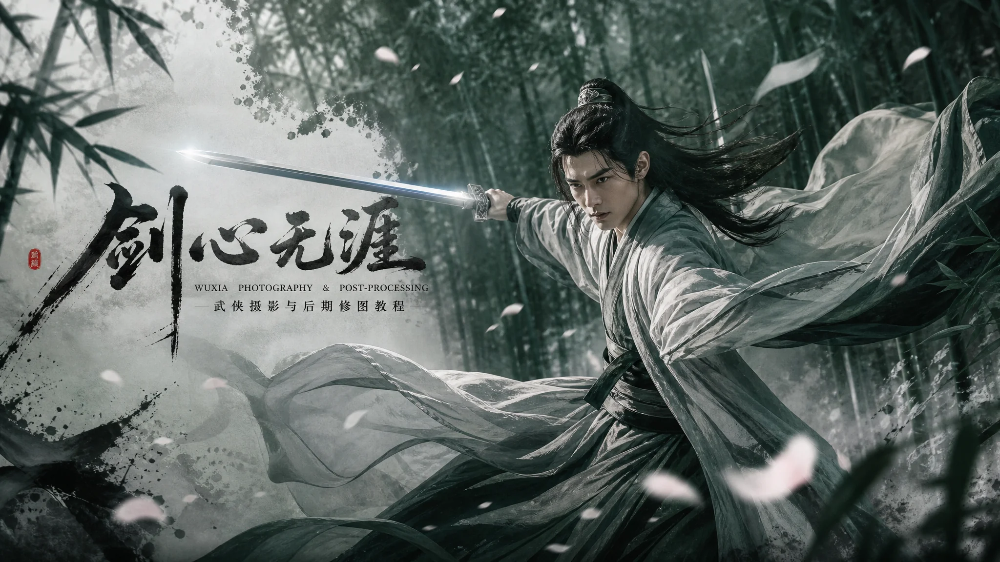 剑修图AI：武侠剑照的修法
