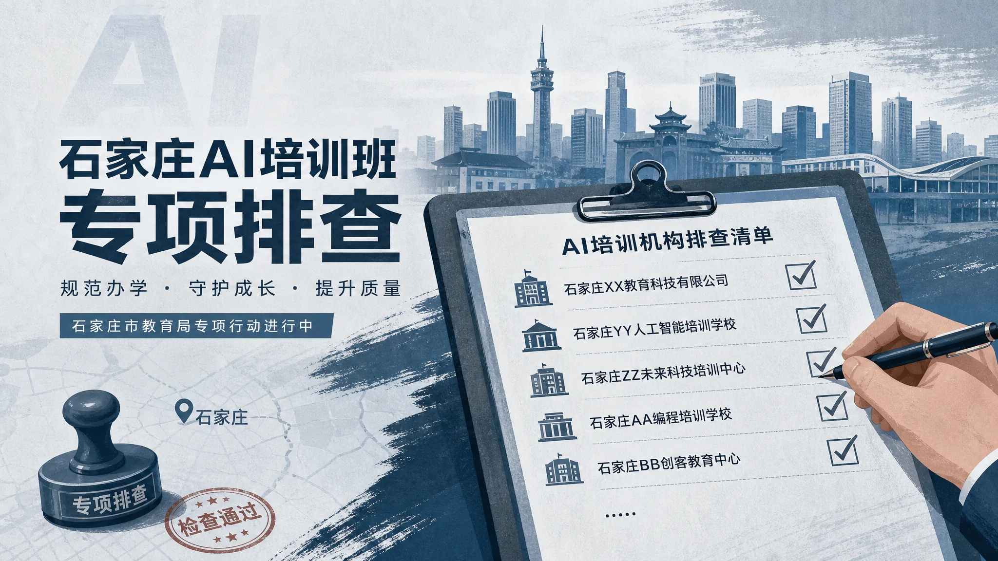 石家庄AI培训报班实录：花了小两万，我把本地机构摸了个底朝天