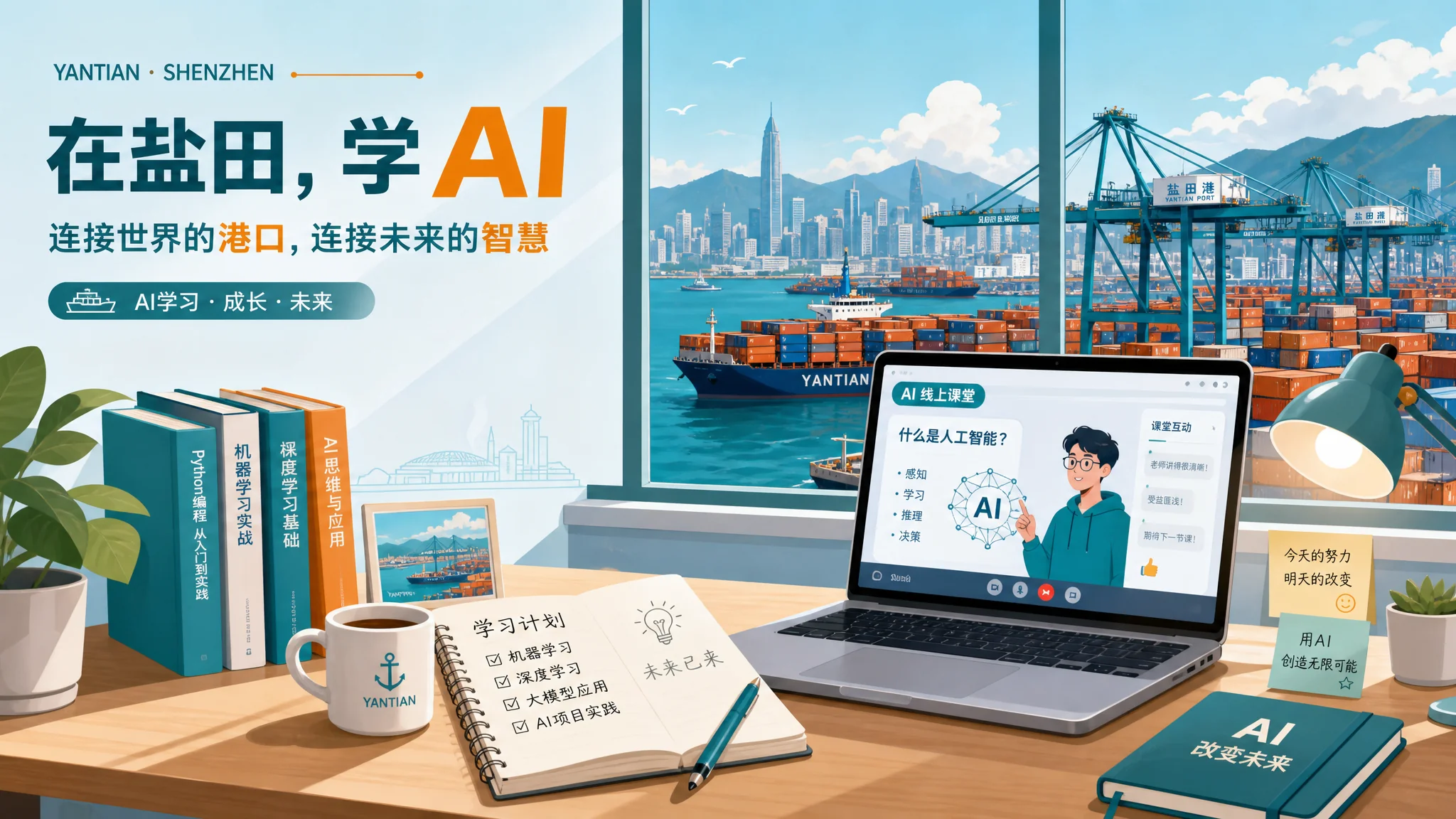 盐田ai培训在哪里？深圳盐田区学AI的选择