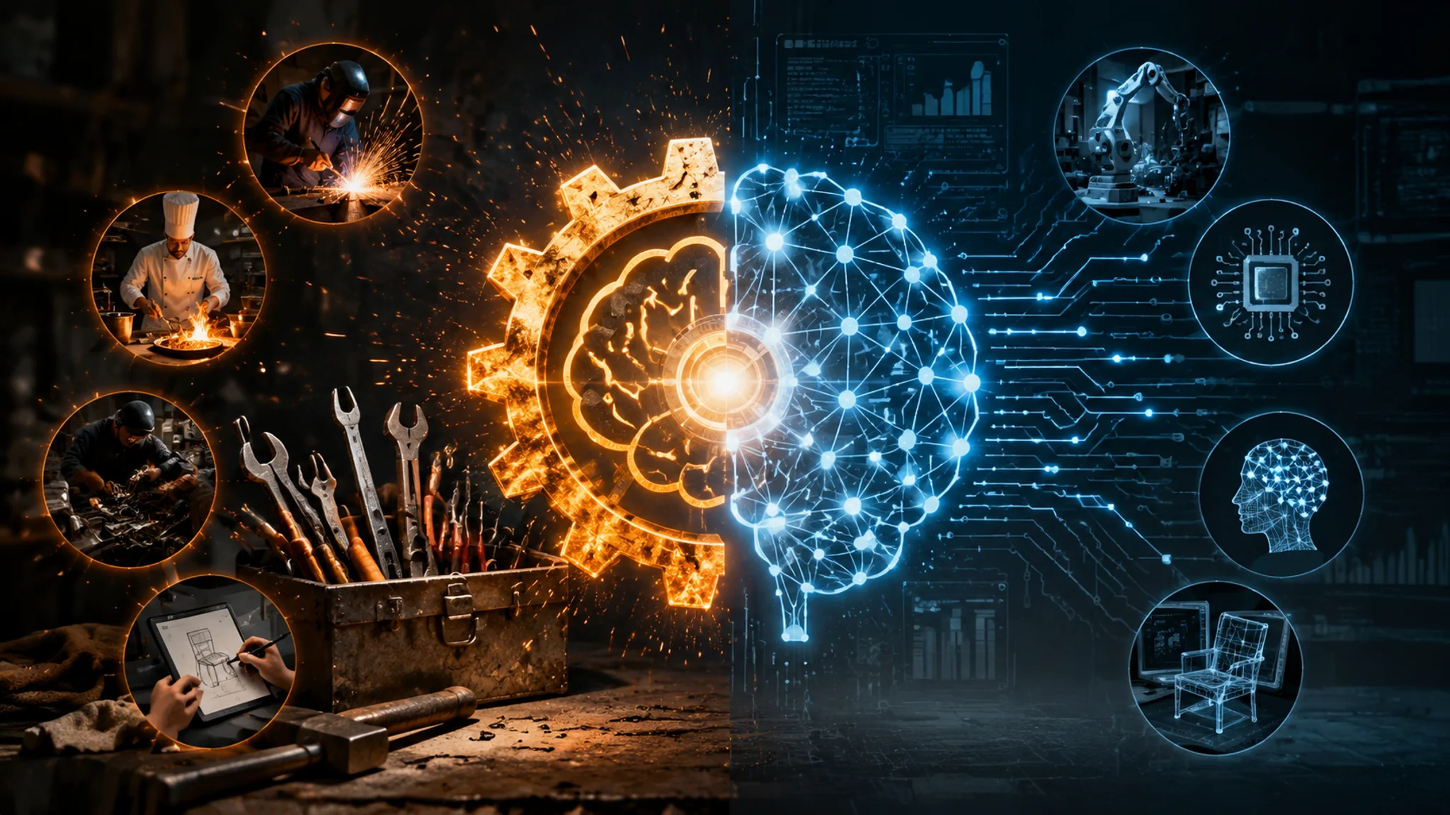 技能培训AI怎么结合？职业技能课的AI融合