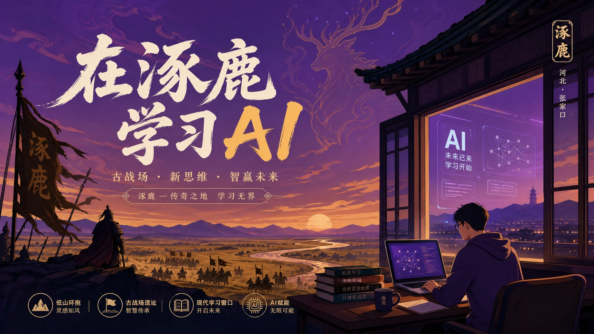 涿鹿ai培训在哪里？涿鹿学AI的路