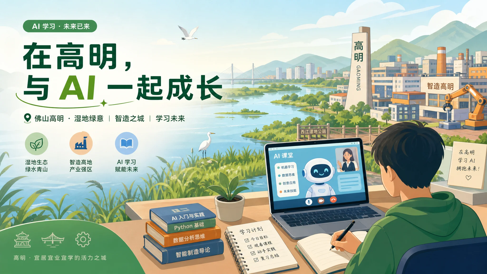 高明ai培训在哪里？佛山高明学AI的选择