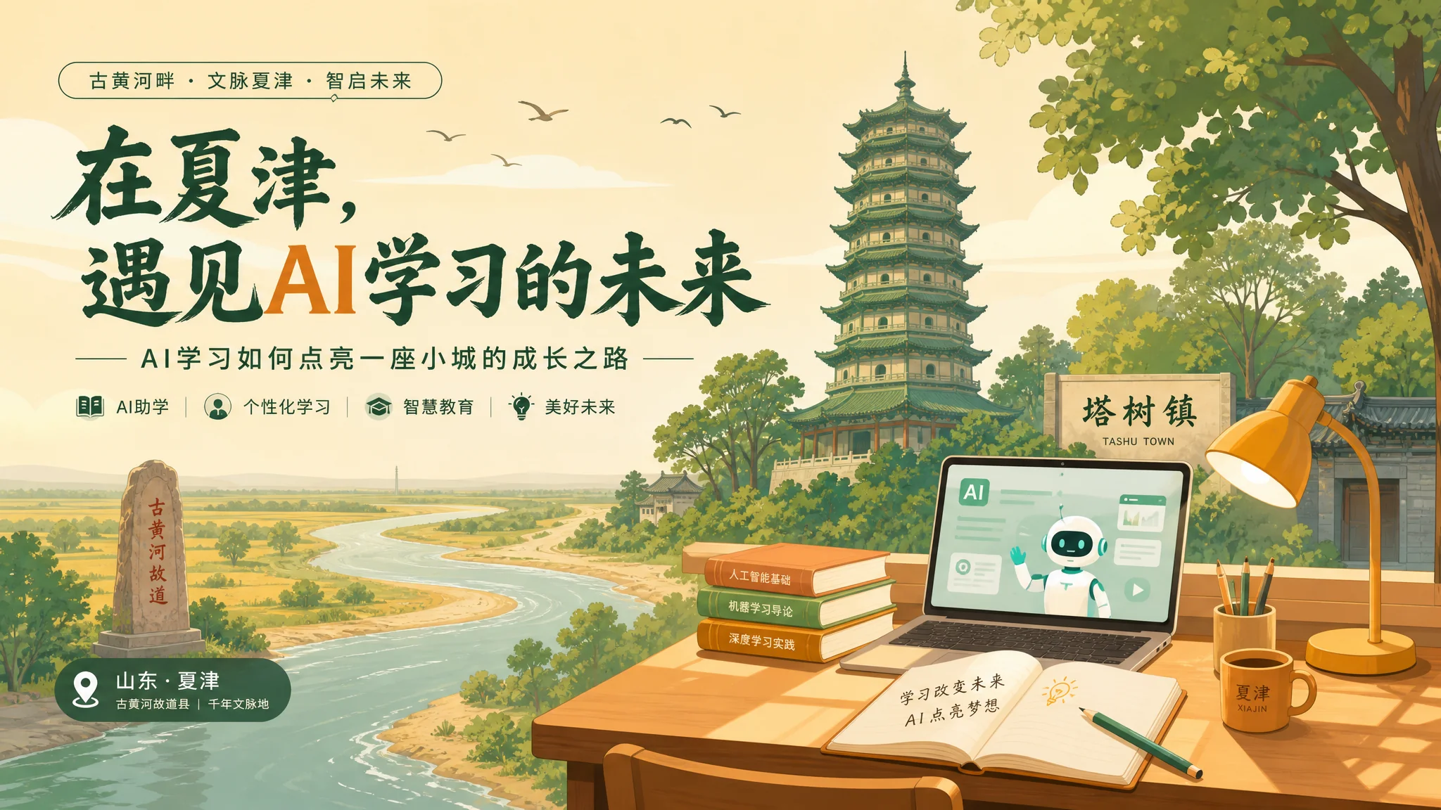 夏津ai培训在哪里？鲁西北小县学AI的路