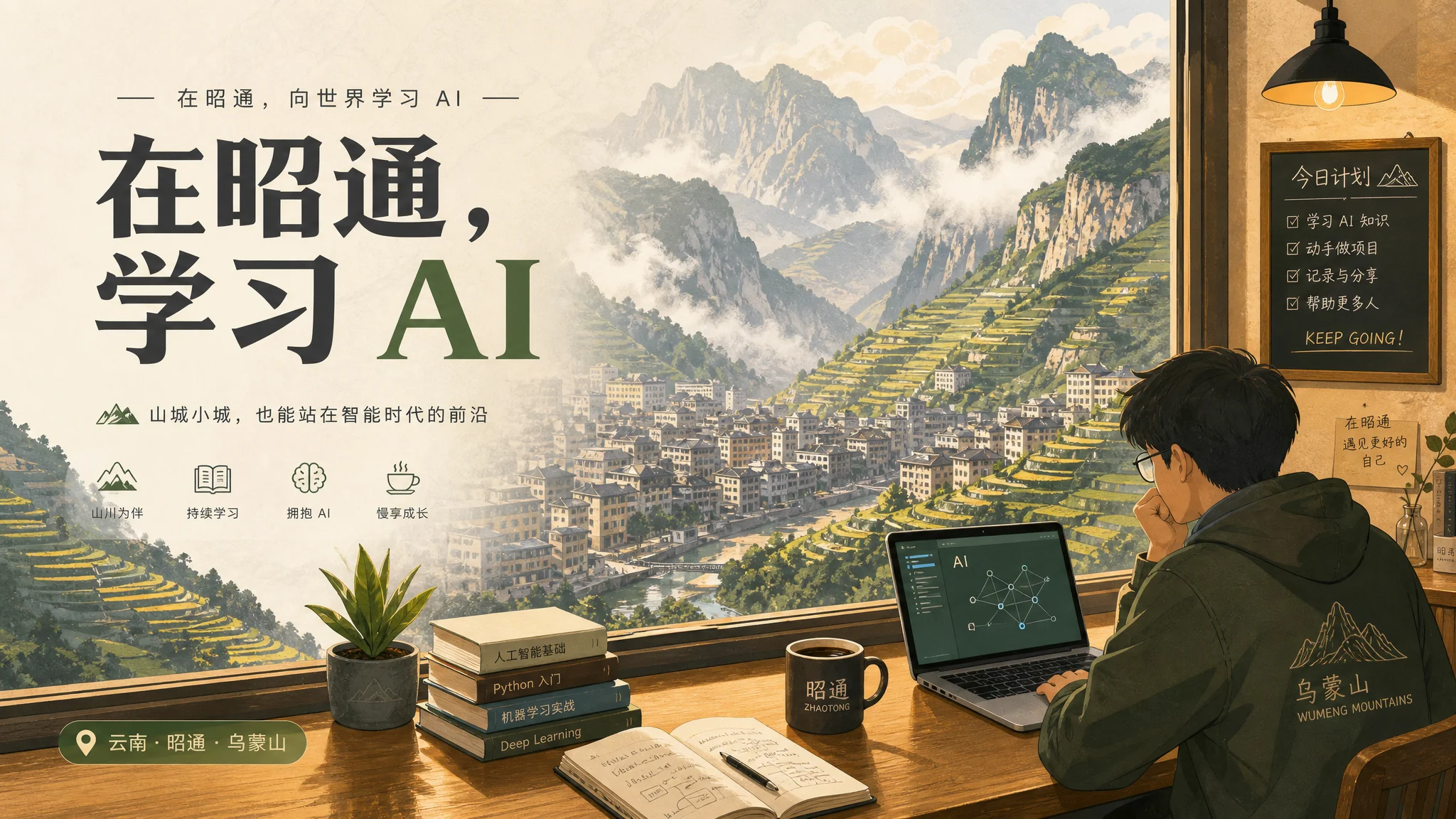 ai培训昭通在哪里？乌蒙山区学AI的路