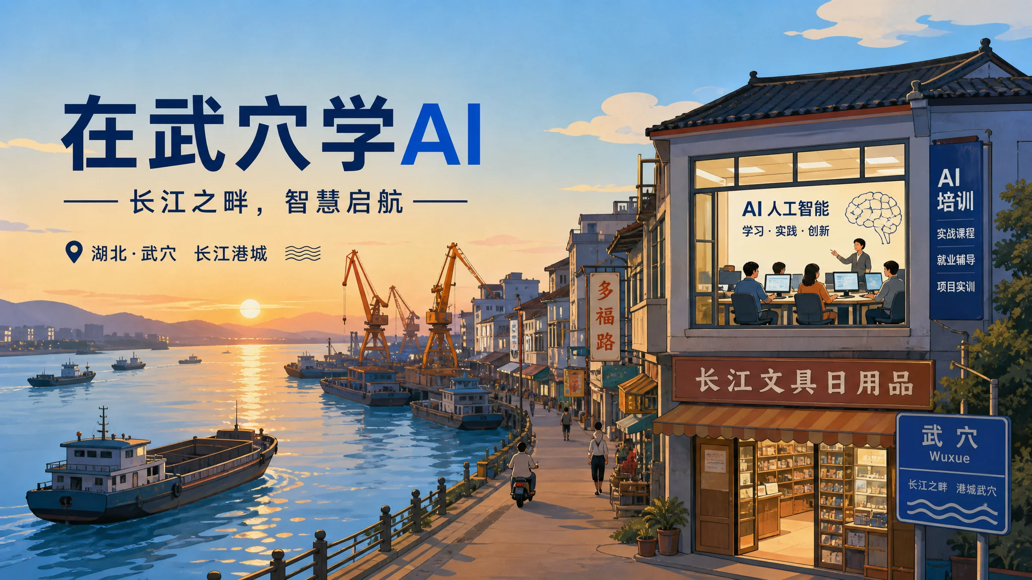 武穴ai培训在哪里？鄂东小城学AI的路