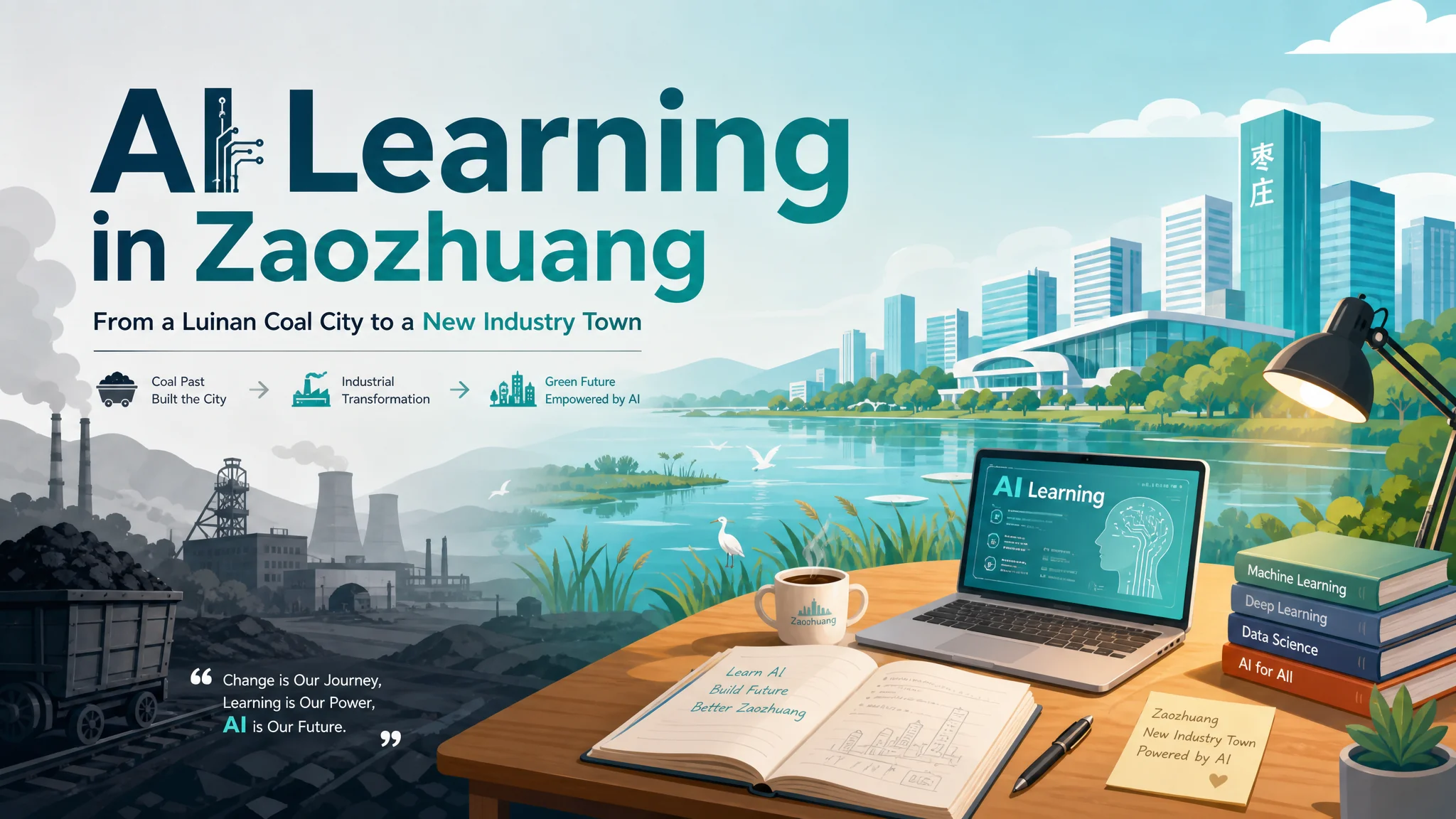枣庄ai培训在哪里？鲁南小城学AI的选择