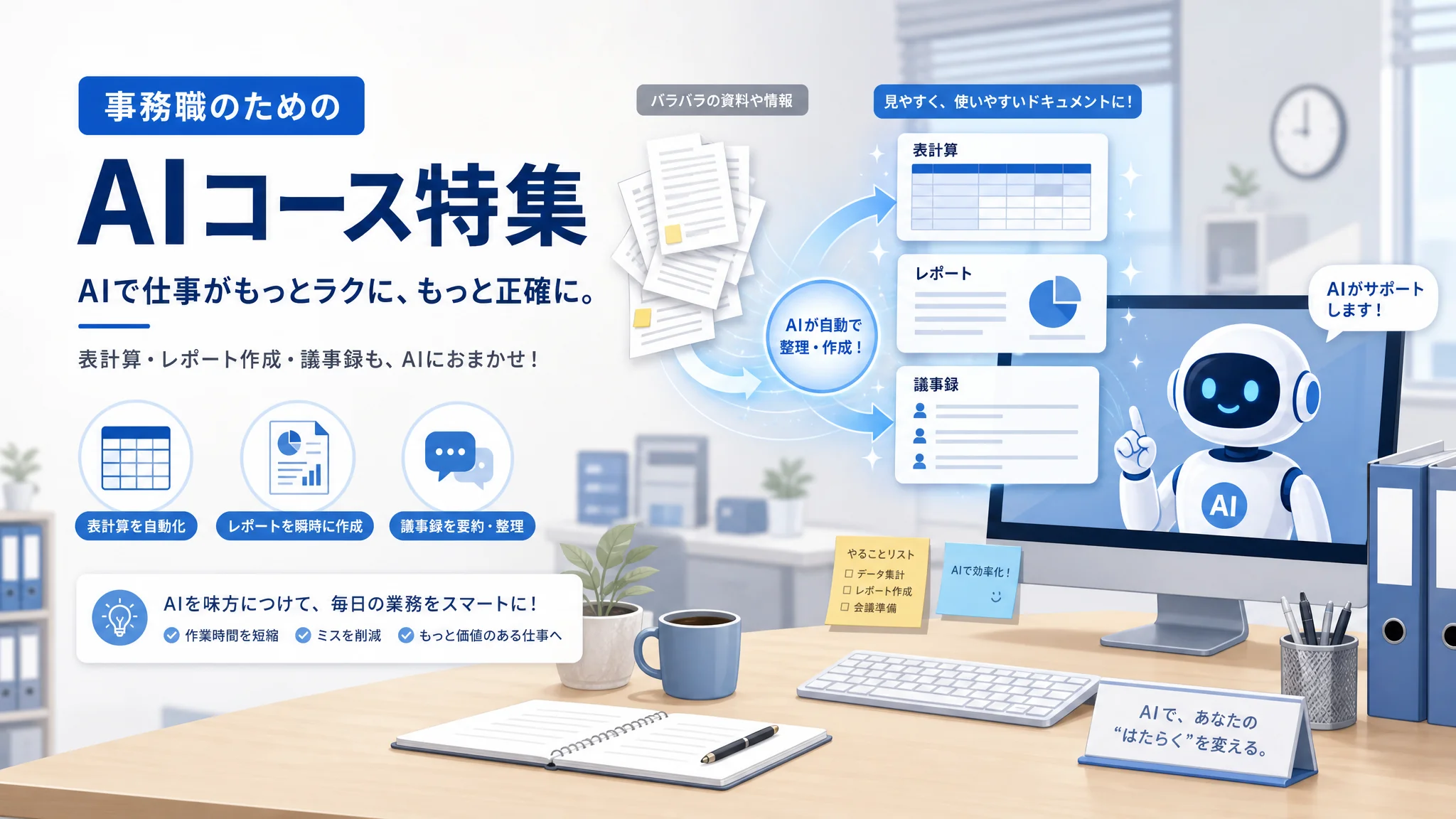 文员ai培训学什么？办公室文员的AI课