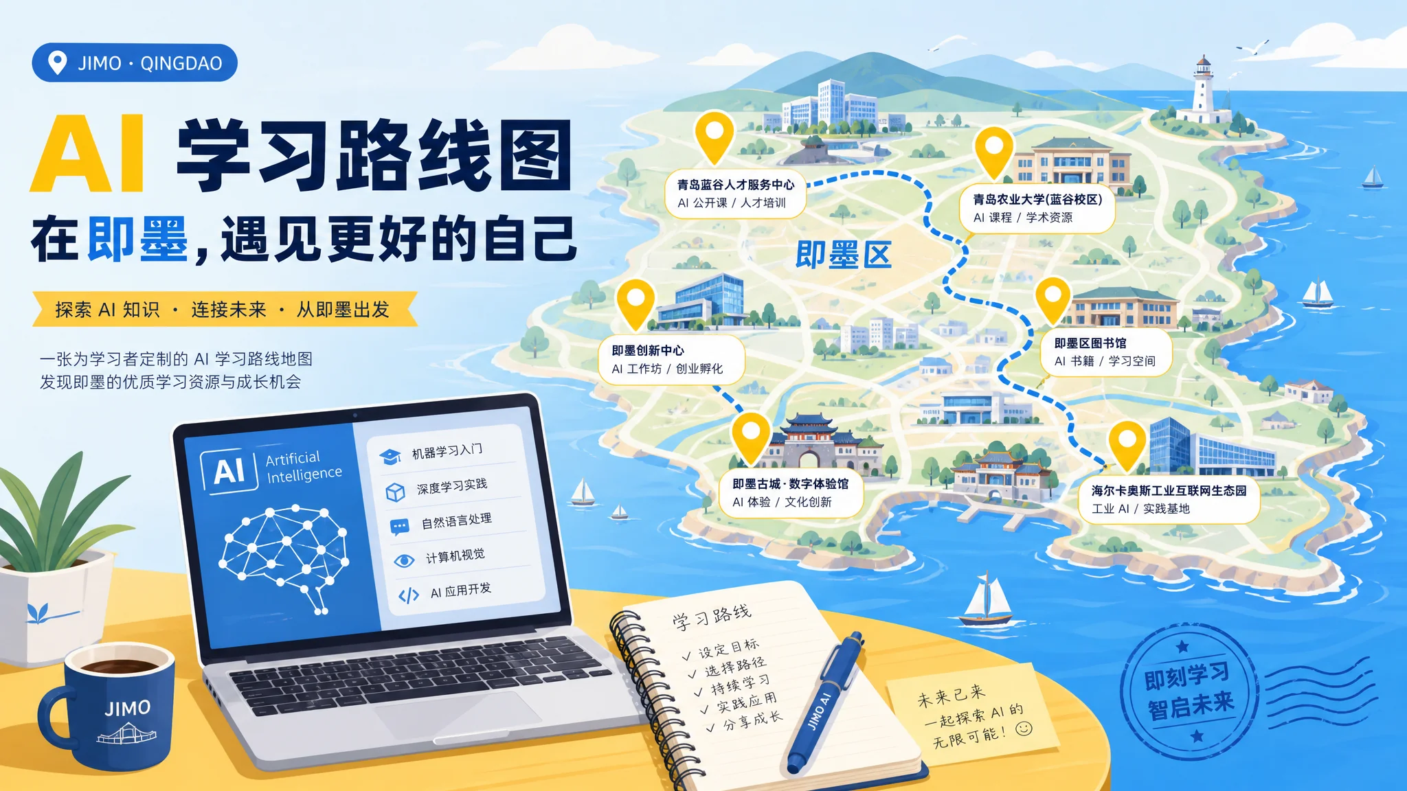 ai培训即墨哪里有？即墨学AI的本地路线图