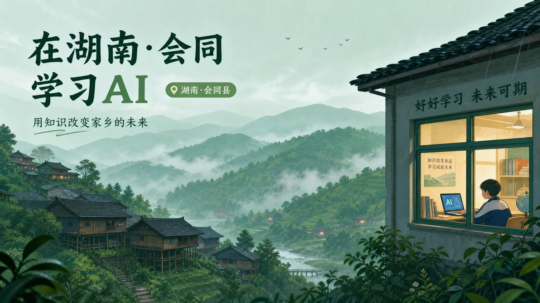 会同ai培训在哪里？湘西南小县学AI的路