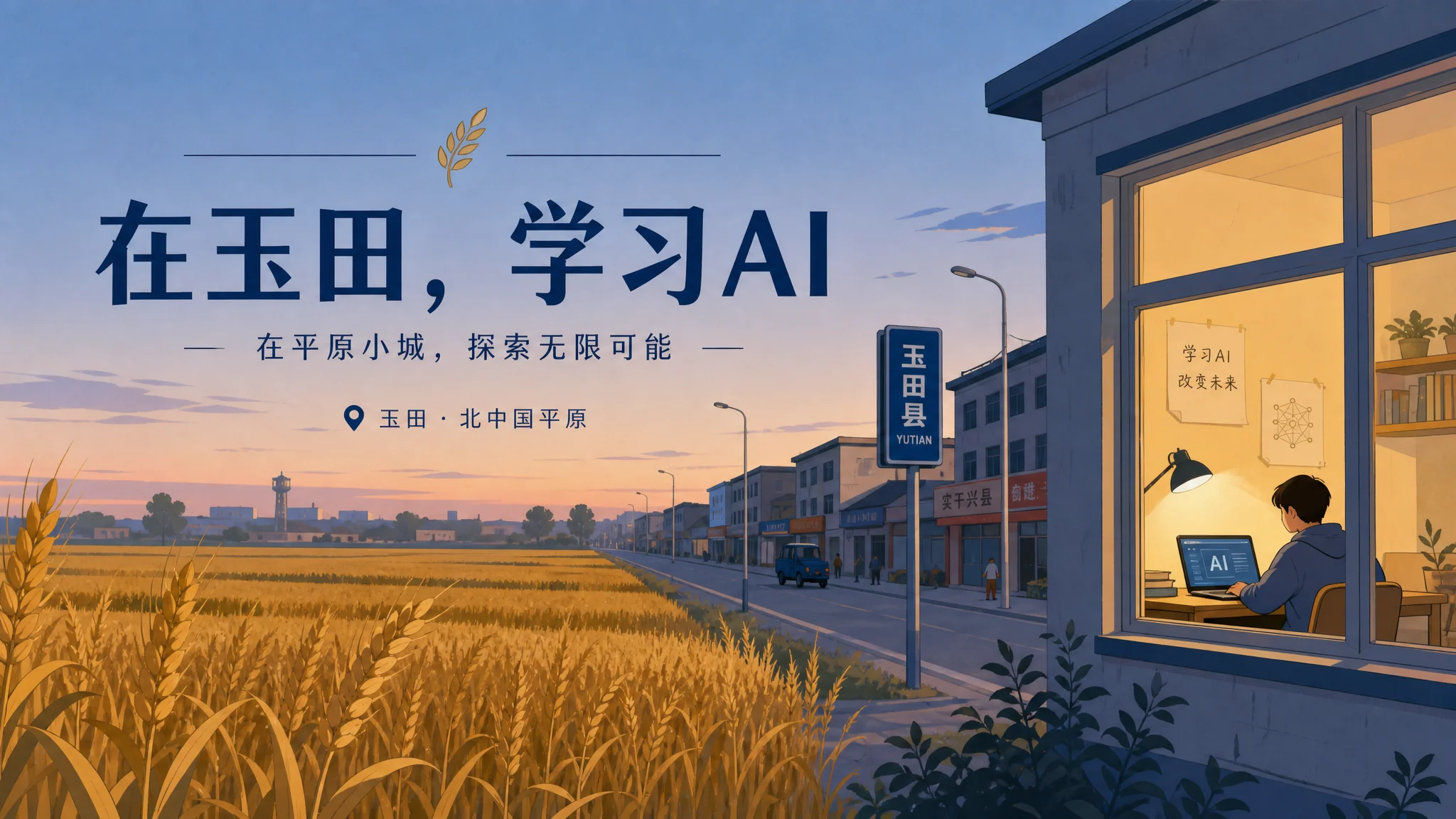 玉田ai培训在哪里？冀东小县学AI的路