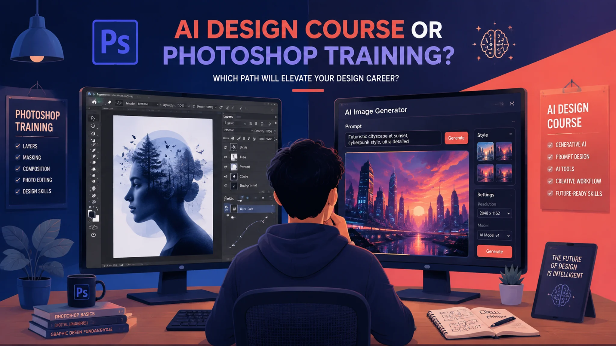 ai、photoshop培训怎么选？老设计师的转轨实测