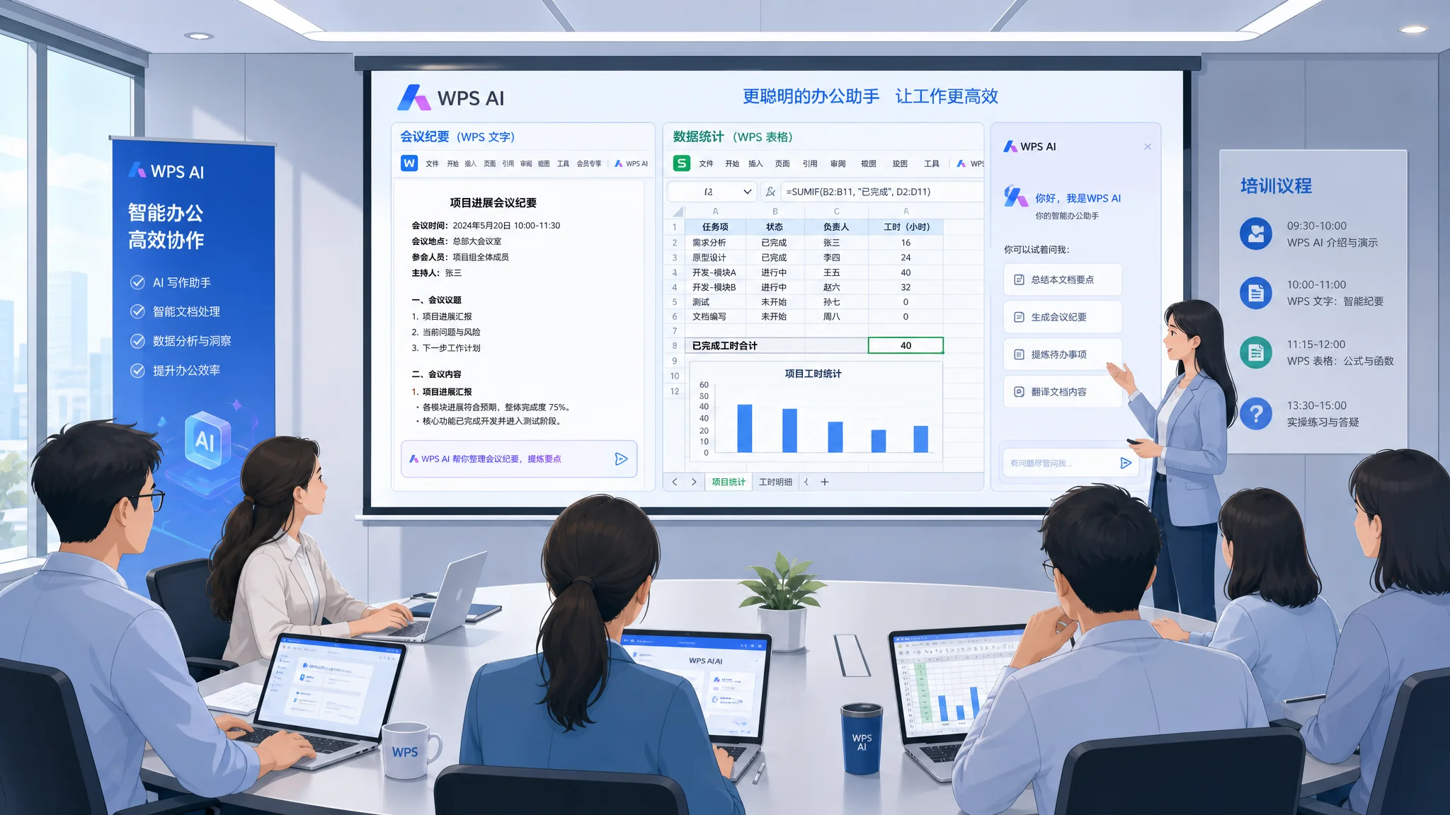 wps ai培训一天记：全公司文员被AI惊到的瞬间