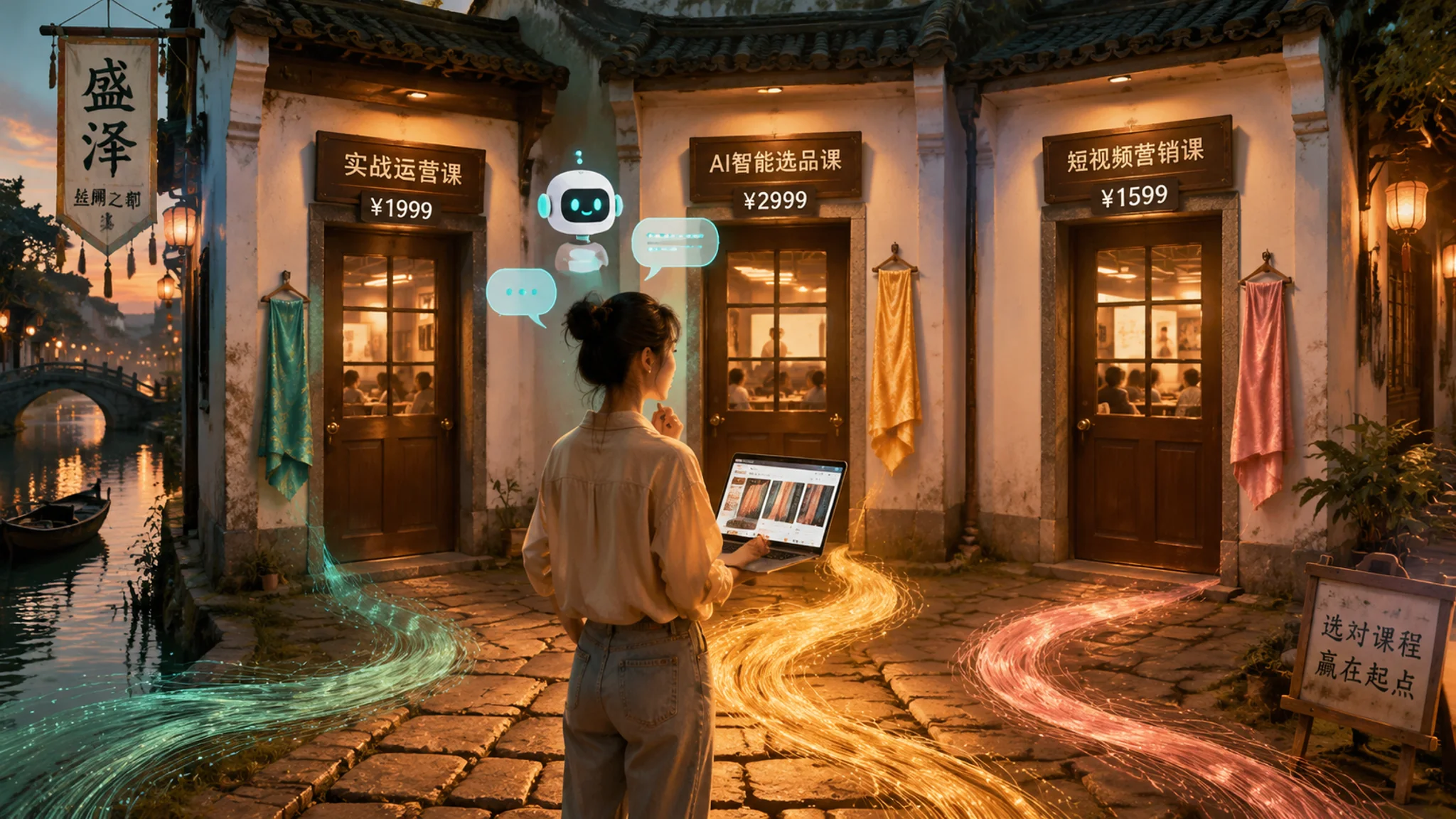 吴江ai培训试听三家才报名：价差近四千差在哪