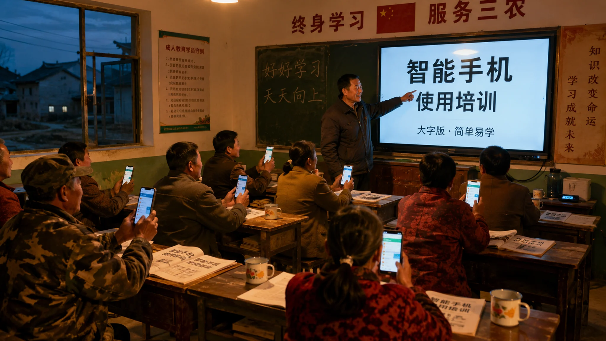 乡镇培训ai怎么开课？镇成校老师带完四期班的实话