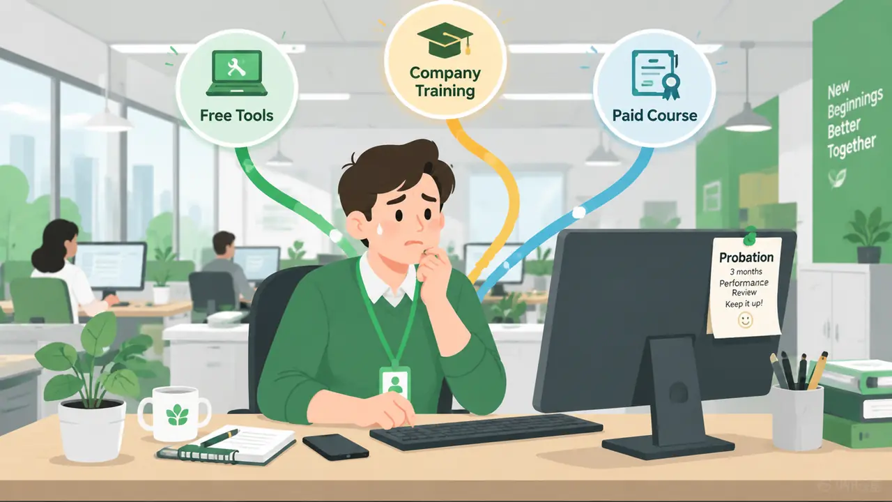 新人培训Ai怎么入手？试用期里我摸出来的三条路
