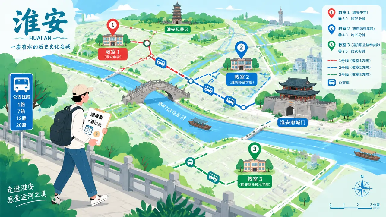 ai培训淮安实地跑点记：三家试听后的课表、报价与选班建议
