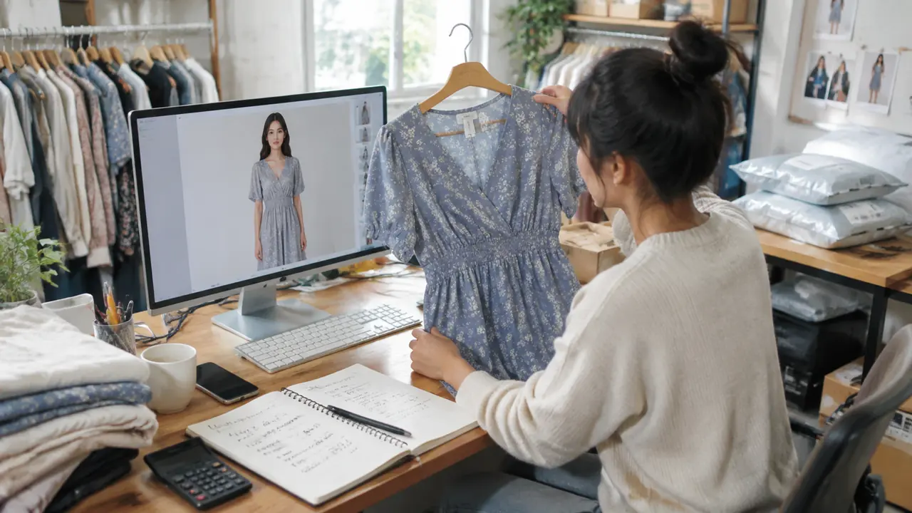 服装ai培训学什么？女装卖家上完六周课的账本