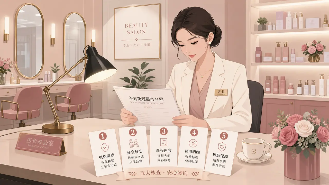 爱美ai培训靠不靠谱？美容院店长交钱前的五步核实