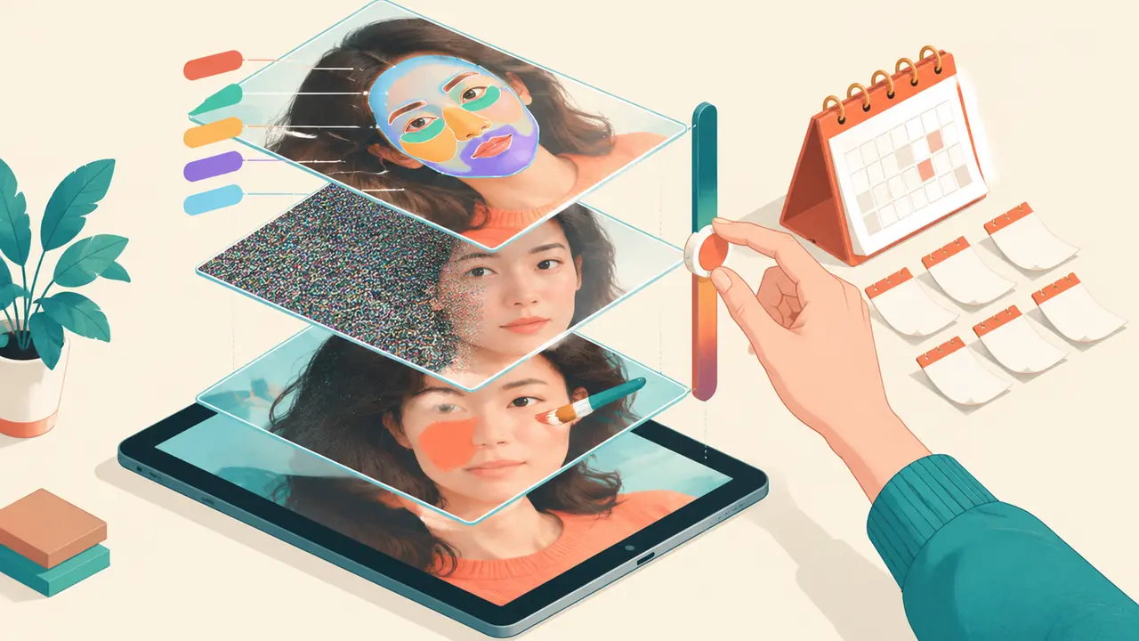 AI修图原理是什么？调了半年参数的玩家拆开讲