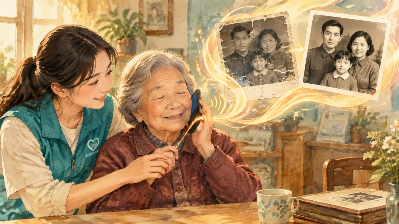 AI视界修图体验记：视障用户借助AI修图的暖心尝试