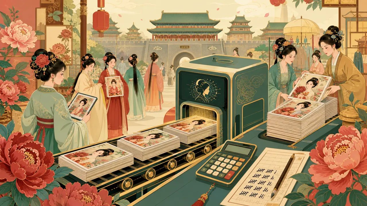 洛阳ai修图实战：汉服写真旺季的产能账