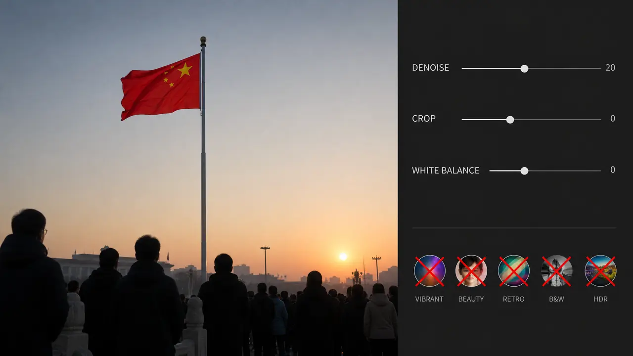 国旗ai修图的分寸：庄严感是保出来的不是加出来的