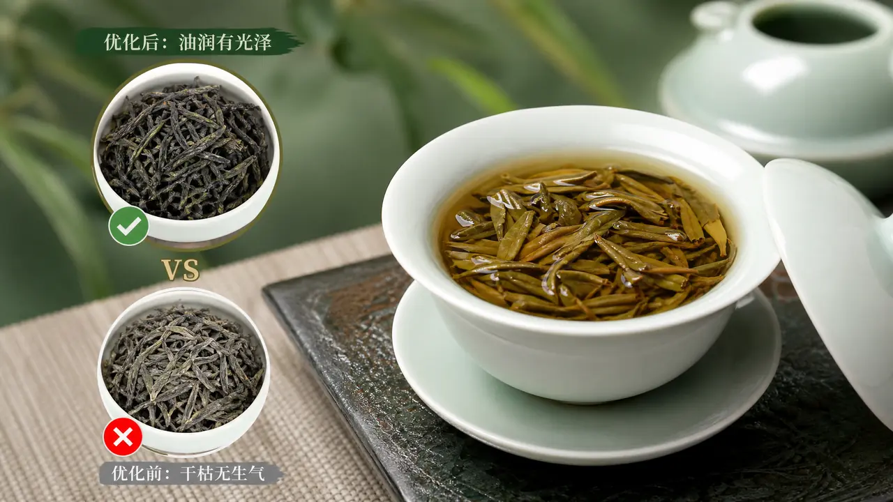 茶叶产品图修图：干茶的油润感是关键
