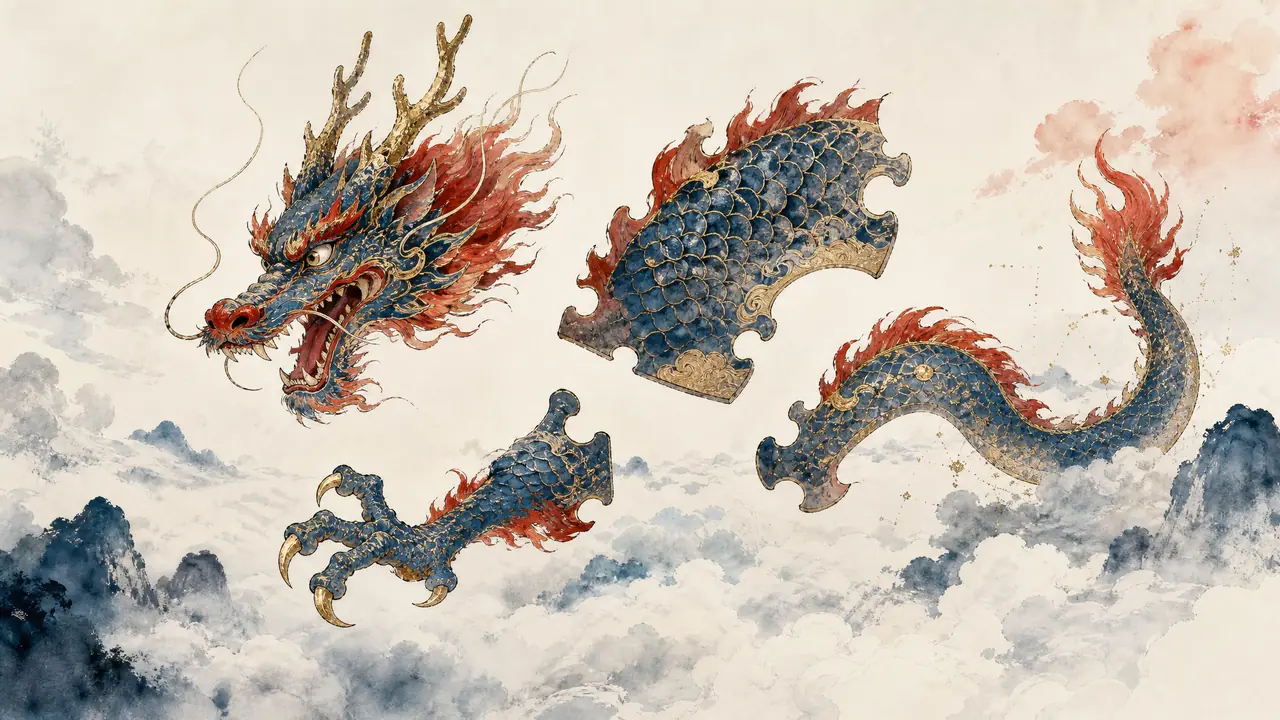 ai绘画龙关键词描述怎么写？我攒下来的一套龙的词条