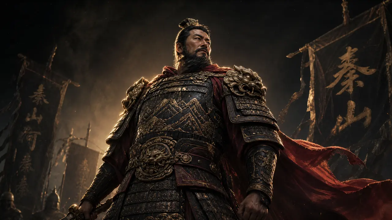 AI将领写真AI绘画怎么出气势？古风武将铠甲的写法与分寸