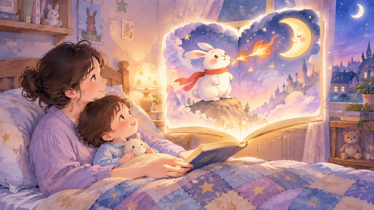 AI绘画AI讲故事怎么玩：给娃连做三十晚睡前绘本