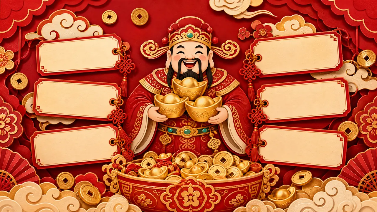 财神AI绘画关键词怎么写？从构图到细节的实用词表
