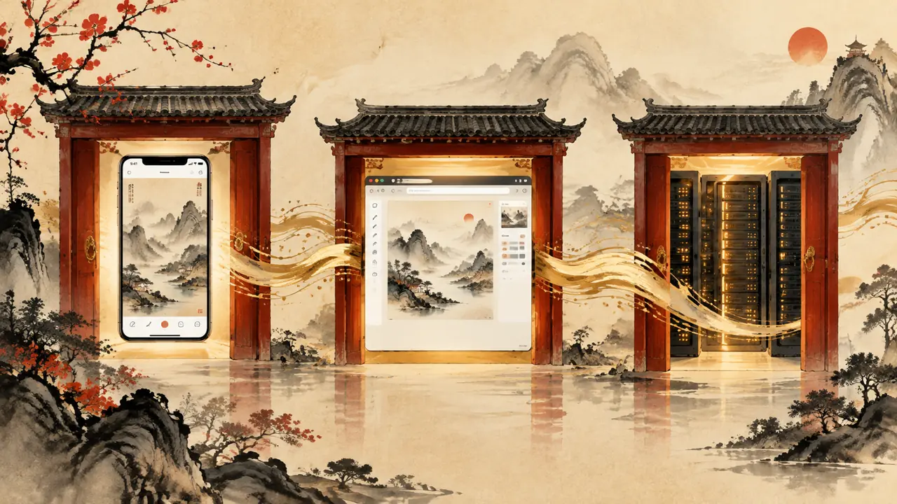 百度ai引擎绘画入口盘点：不装App的三种用法实测